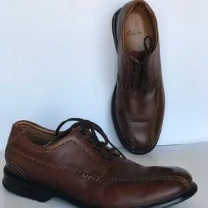 Clarks Colson Oxford Leather Mens Lace Up Shoes sz 11.5 Comfortable Fit 26068037 Clarks Colson Oxford Leather Mens Lace Up Shoes sz 11.5  main image 2
